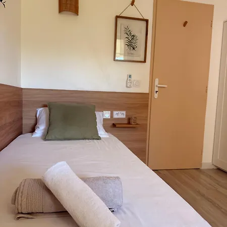 Pensjonat Simple Avec Terrasse Privee - Proche Tram Et Centre - Cuisine Et Salle De Bain En Partage 3*