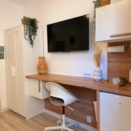 Simple Avec Terrasse Privee - Proche Tram Et Centre - Cuisine Et Salle De Bain En Partage Pensjonat