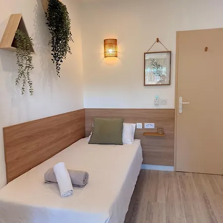 Pensjonat Simple Avec Terrasse Privee - Proche Tram Et Centre - Cuisine Et Salle De Bain En Partage 3*