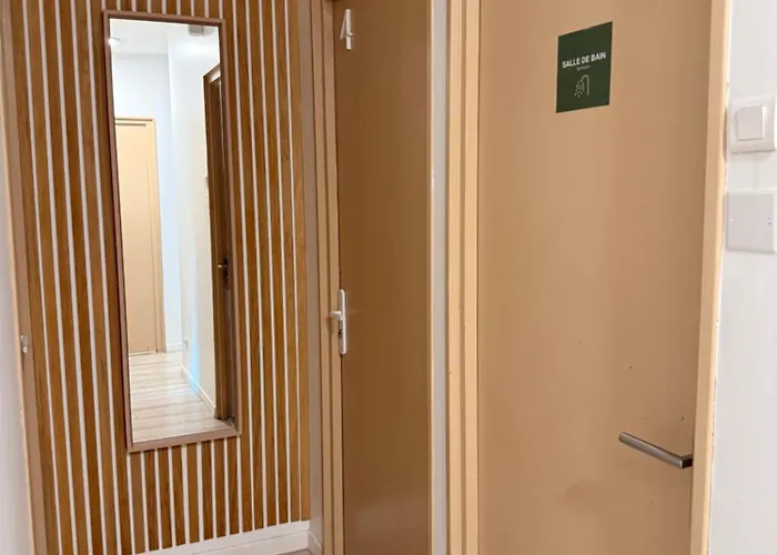 Simple Avec Terrasse Privee - Proche Tram Et Centre - Cuisine Et Salle De Bain En Partage 3*