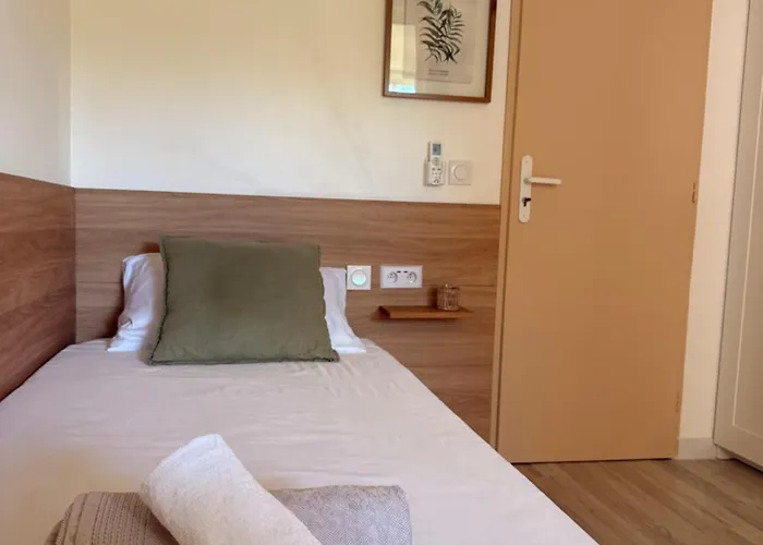 Casa de hóspedes Simple Avec Terrasse Privee - Proche Tram Et Centre - Cuisine Et Salle De Bain En Partage 3*