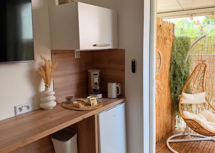Simple Avec Terrasse Privee - Proche Tram Et Centre - Cuisine Et Salle De Bain En Partage