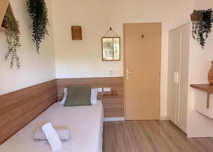 Simple Avec Terrasse Privee - Proche Tram Et Centre - Cuisine Et Salle De Bain En Partage 3* モンペリエ